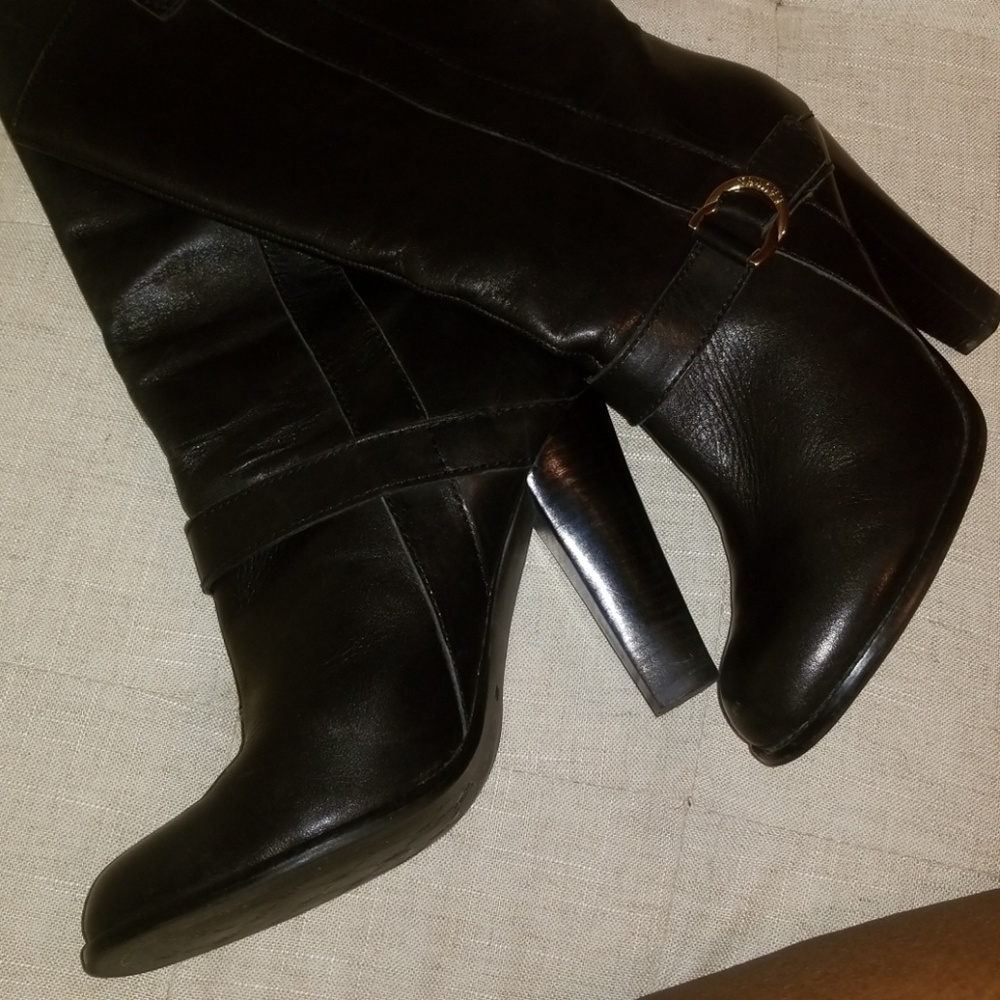 Black Ralph Lauren boots